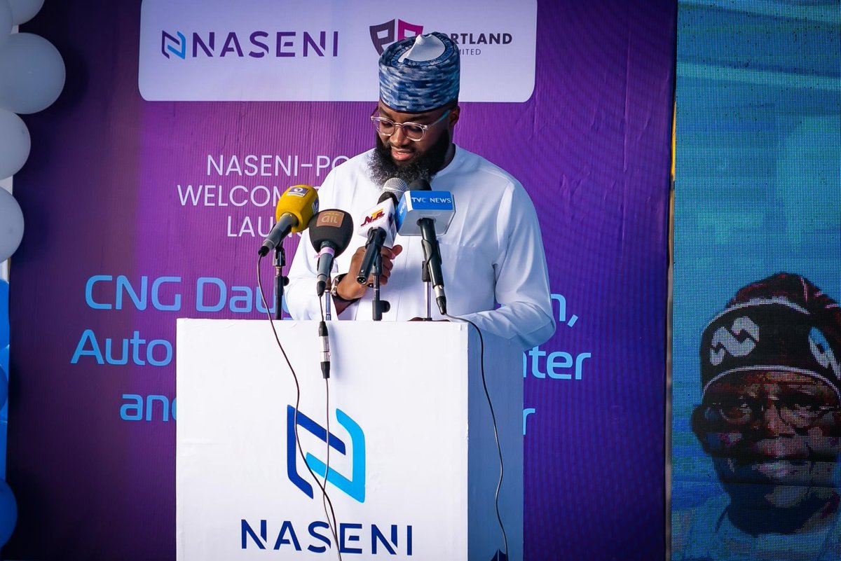 KSHalilu's tweet image. An average Nigerian driver spends over 40% of daily earnings on fuel, one of the highest in the world. Imagine cutting that by half, while reducing emissions and extending engine life.

That’s the vision behind the @NASENIHQ–Portland Daughter Station, launched in Kubwa alongside…