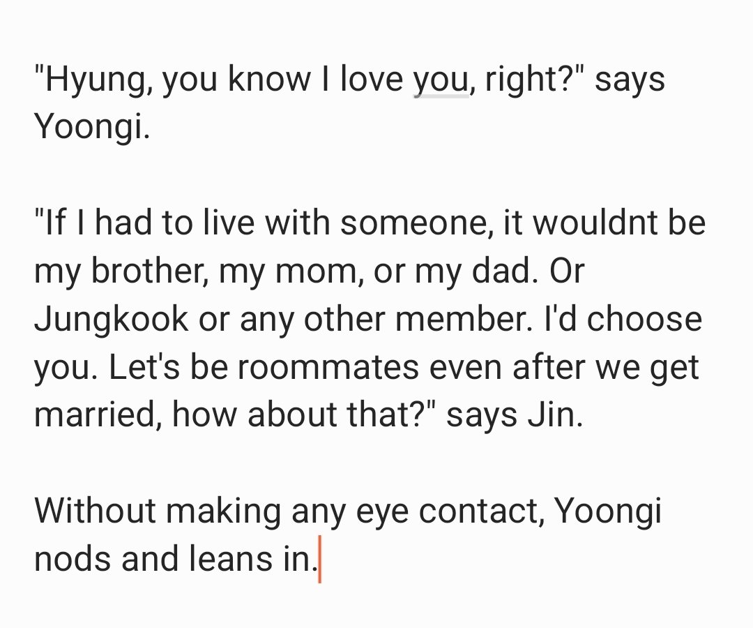 this fanfic shit easy #yoonjin