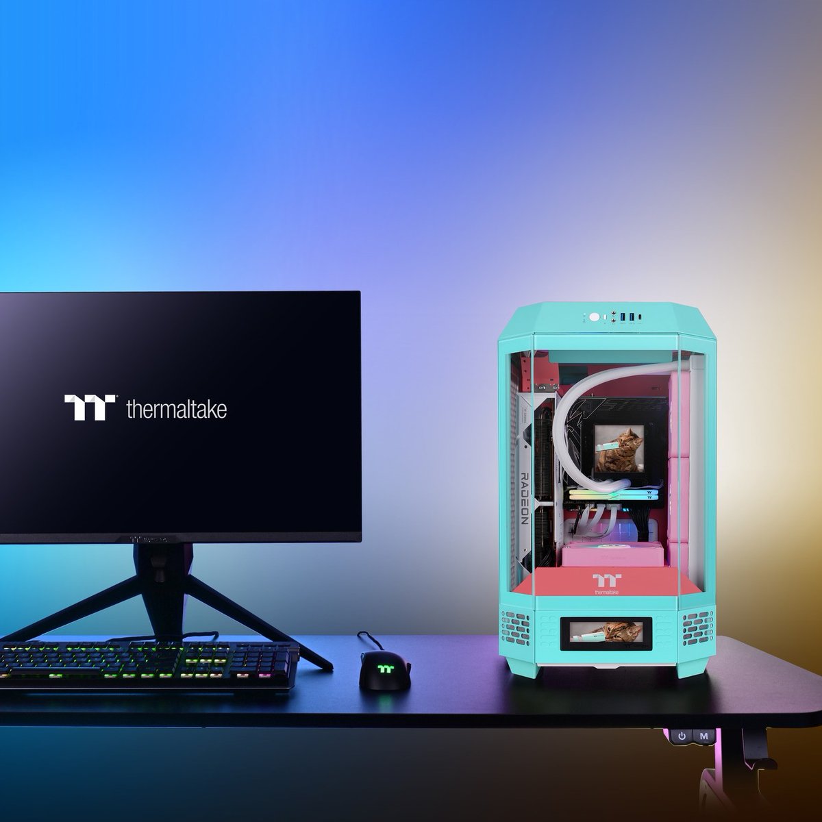 Thermaltake_UK_'s tweet image. 🌿🍓 The Tower 250 in Mint Strawberry brings a fresh pop of color to your gaming space.
⋆˙⟡ Explore more👇
@ScanComputers : bit.ly/44dijcq
#Thermaltake #pcbuilder #CustomPC #GamingSetup #PCModding #gamingcommunity #TheTower250 #ITXBuild #mintstrawberry
