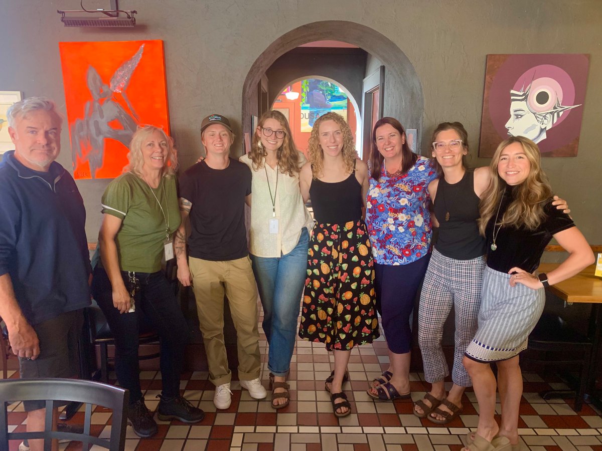 LexiLikesLakes's tweet photo. Not saying goodbye but a see you later to our team’s wonderful SWISDIP intern Sally Klein! 

She helped our region’s stormwater construction site compliance efforts this summer. I know you will do great things out there as you finish up graduate school at UWM. 🥳 https://t.co/vaR5gG7fKg