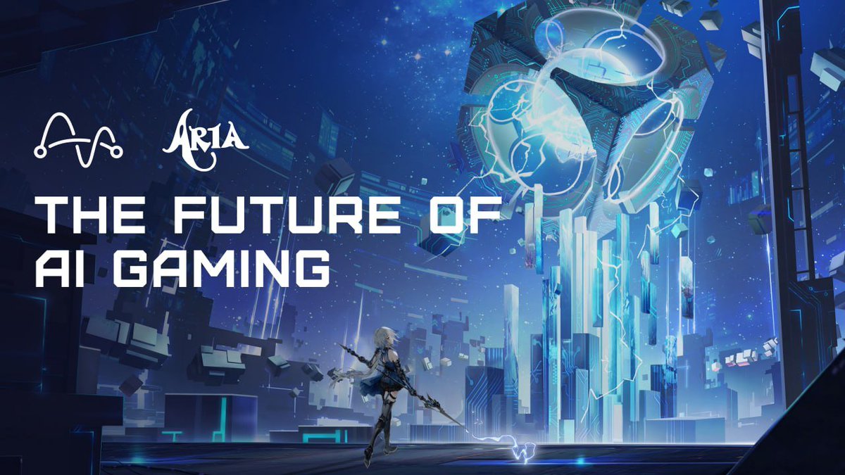 PlayAriaGame's tweet photo. 🎮 A transformation is coming — from a game, to a universe.

We’re excited to announce that ARIA is entering a new chapter:
From a pure game project → to a next-gen platform combining entertainment + AI. 
Our project will be rebrand to Aria · AI

Our focus moving forward:
✨ Featuring intelligent, emotionally responsive AI NPCs
📖 Personalized, branching storytelling experiences
🧠 AI-generated content that reacts to YOU
⚔️ Ever-evolving, dynamic gameplay

To accelerate this vision, we’re excited to announce our partnership with @myshell_ai, bringing cutting-edge AI technology into real, playable game experiences.

It’s the beginning of an interactive world that learns, adapts, and tells stories — with you at the center.

Welcome to the future of AI Gaming