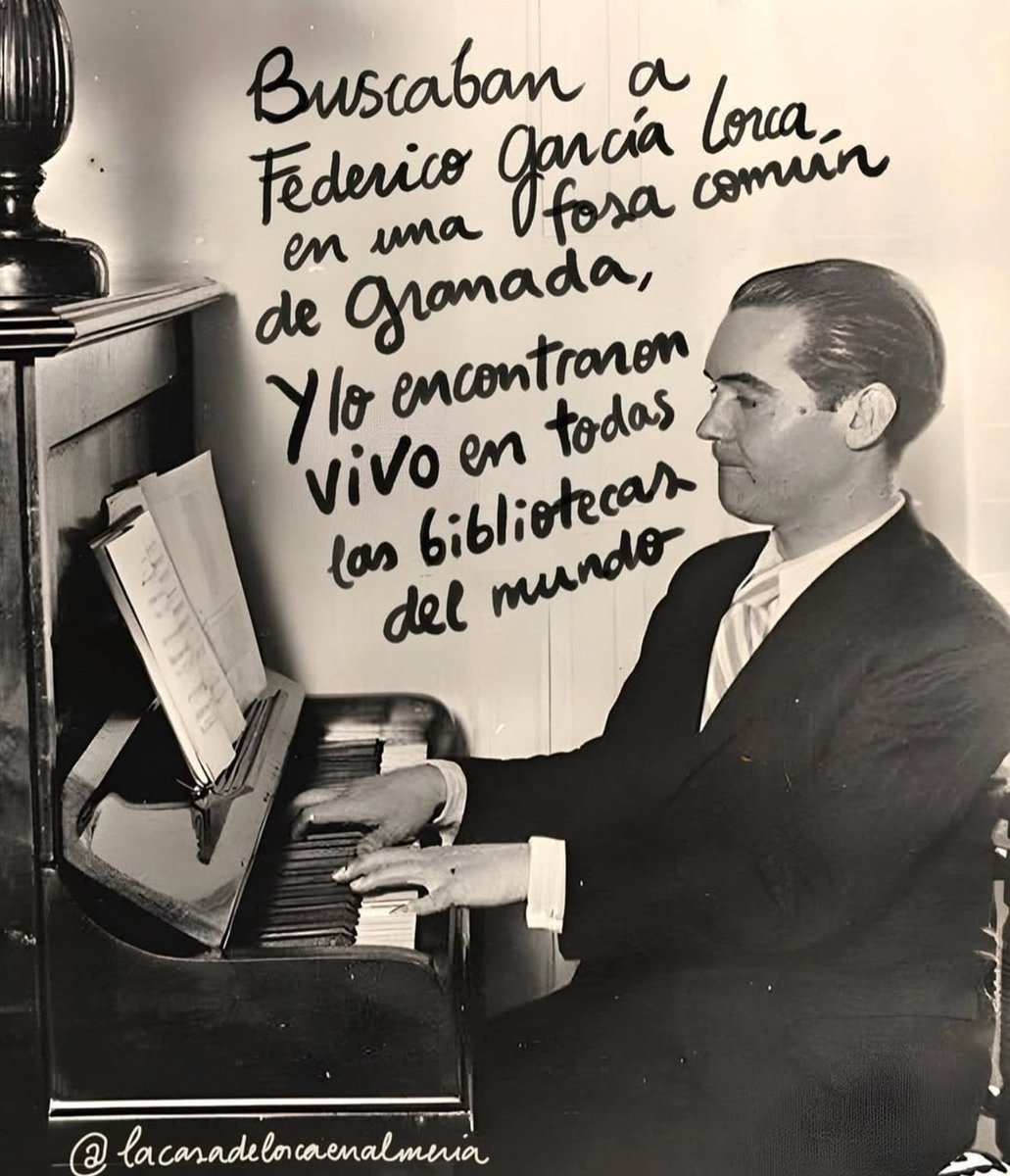 ¿De verdad queremos volver a un tiempo en el que hacer cultura o ser rojo y homosexual era motivo de fusilamiento?

Lorca vive en todas las bibliotecas del mundo tras ser asesinado por el franquismo, tal día como hoy,  hace 89 años.