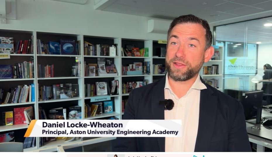 Aston University PR tweet media