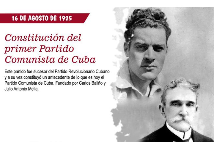 Dr. Roberto Morales Ojeda (@drrobertomojeda) on Twitter photo Hace 100 años, un puñado de revolucionarios cubanos ultimaban febrilmente los preparativos de una reunión que culminó con la fundación del primer <a href="/PartidoPCC/">Partido Comunista de Cuba</a>. ¡Hacían historia! #CienAñosPrimerPCC Hace 100 años, un puñado de revolucionarios cubanos ultimaban febrilmente los preparativos de una reunión que culminó con la fundación del primer <a href="/PartidoPCC/">Partido Comunista de Cuba</a>. ¡Hacían historia! #CienAñosPrimerPCC