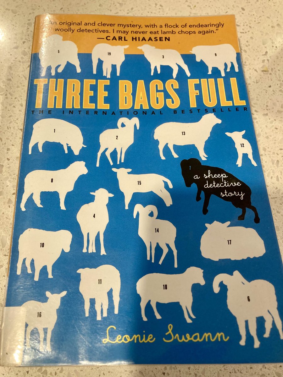 Three Bags Full」 Leonie Swann #読了 (邦題『ひつじ探偵団』) 面白い