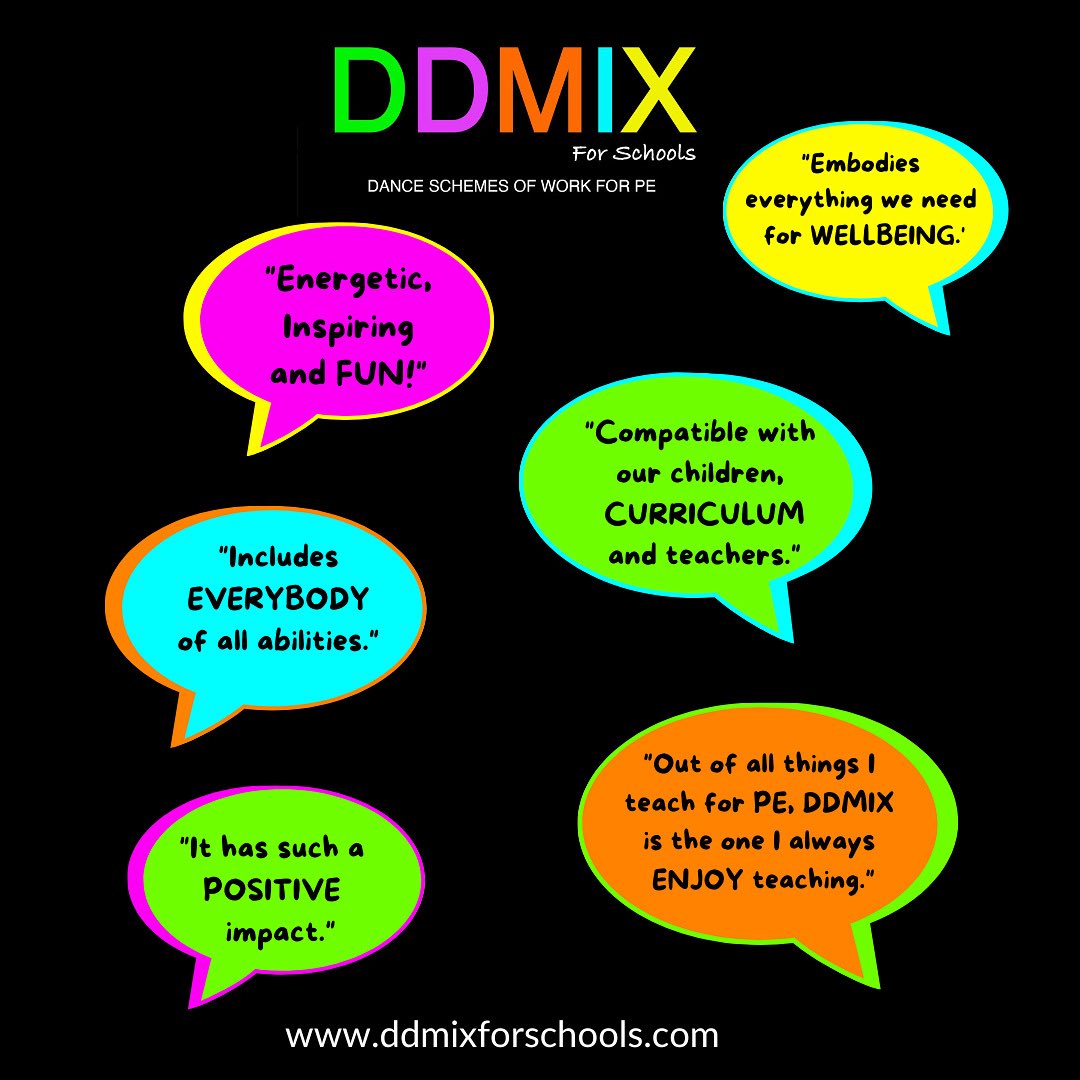 diversedancemix's tweet photo. 🏫✨ Hear from the amazing primary school teachers bringing #DDMIXSchools to life!

They’re making PE fun, inclusive &amp; energising — no dance experience needed 💃🕺

Want DDMIX in your school? Let’s make it happen. 👉 [link in bio]

#ActiveLearning #PrimaryPE  #MoveToLearn https://t.co/N5G36gwPz8
