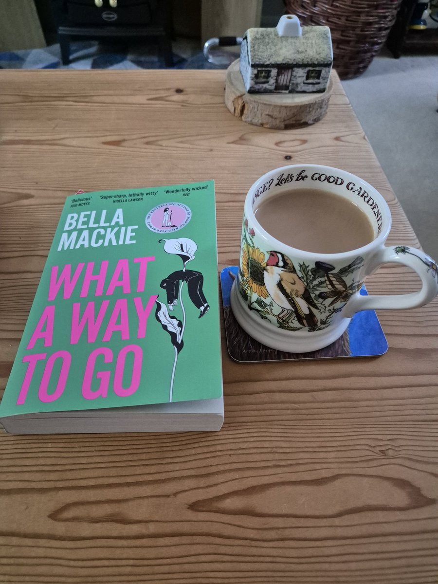 Time for a cuppa &amp; a new book.