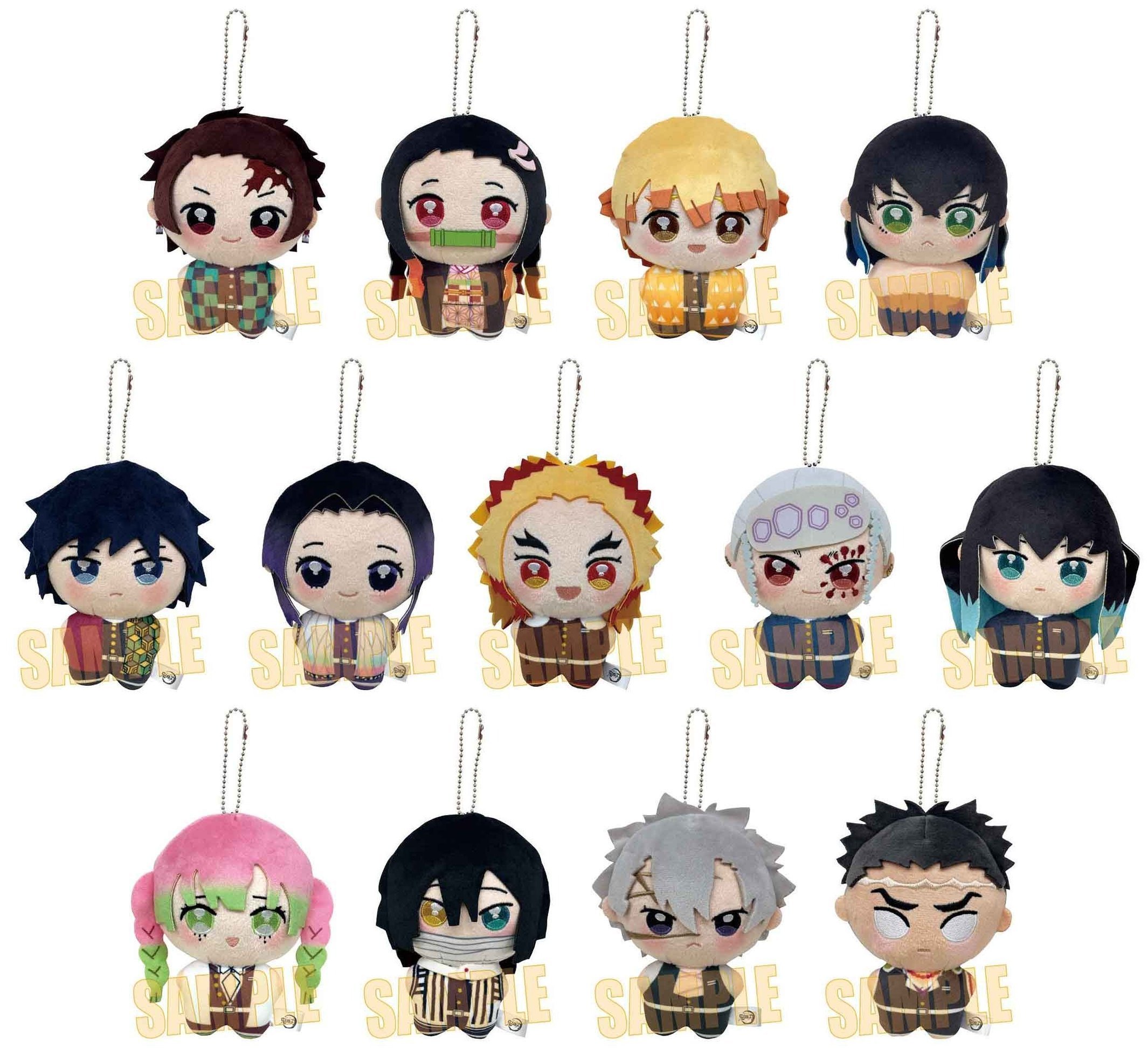 鬼滅の刃 在庫一覧 kimetu no yaiba sinazugawa brother 3 sets of rubber key