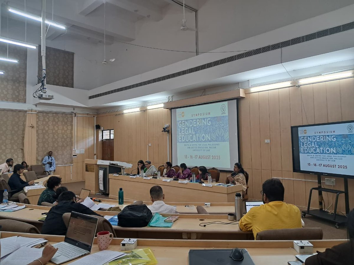 NALSAR_Official's tweet photo. For the Family Law Course, the panel consists of discussants: 
Noor Ameena, NLSIU, (Bangalore), 
Shilpi Roy Chowdhury, Christ University, (Bangalore), 
Sangita Laha, NUSRL, (Ranchi),
Saumya Saxena, O.P Jindal Global University (Sonipat). https://t.co/mgmrSNRQoM