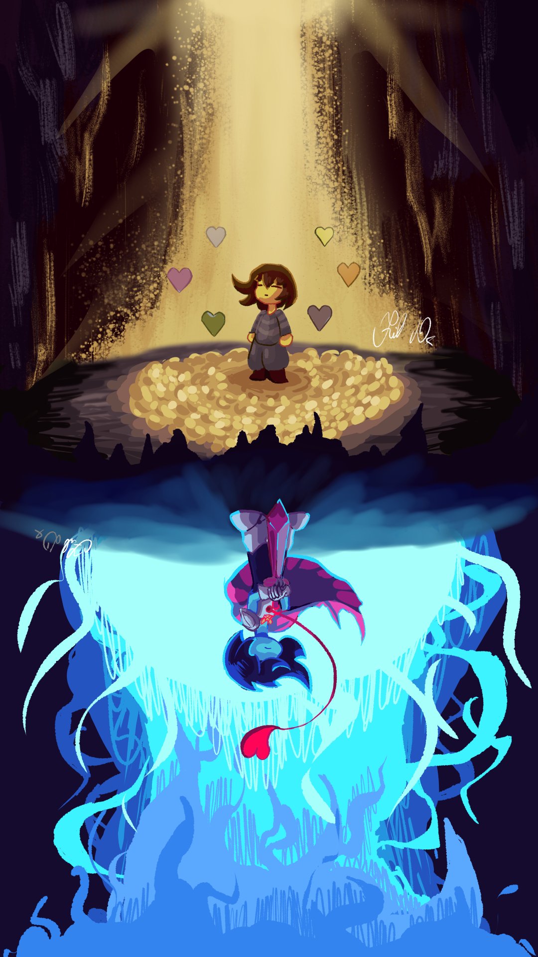 Undertale Wallpapers Large [50+] Cool Undertale Wallpapers