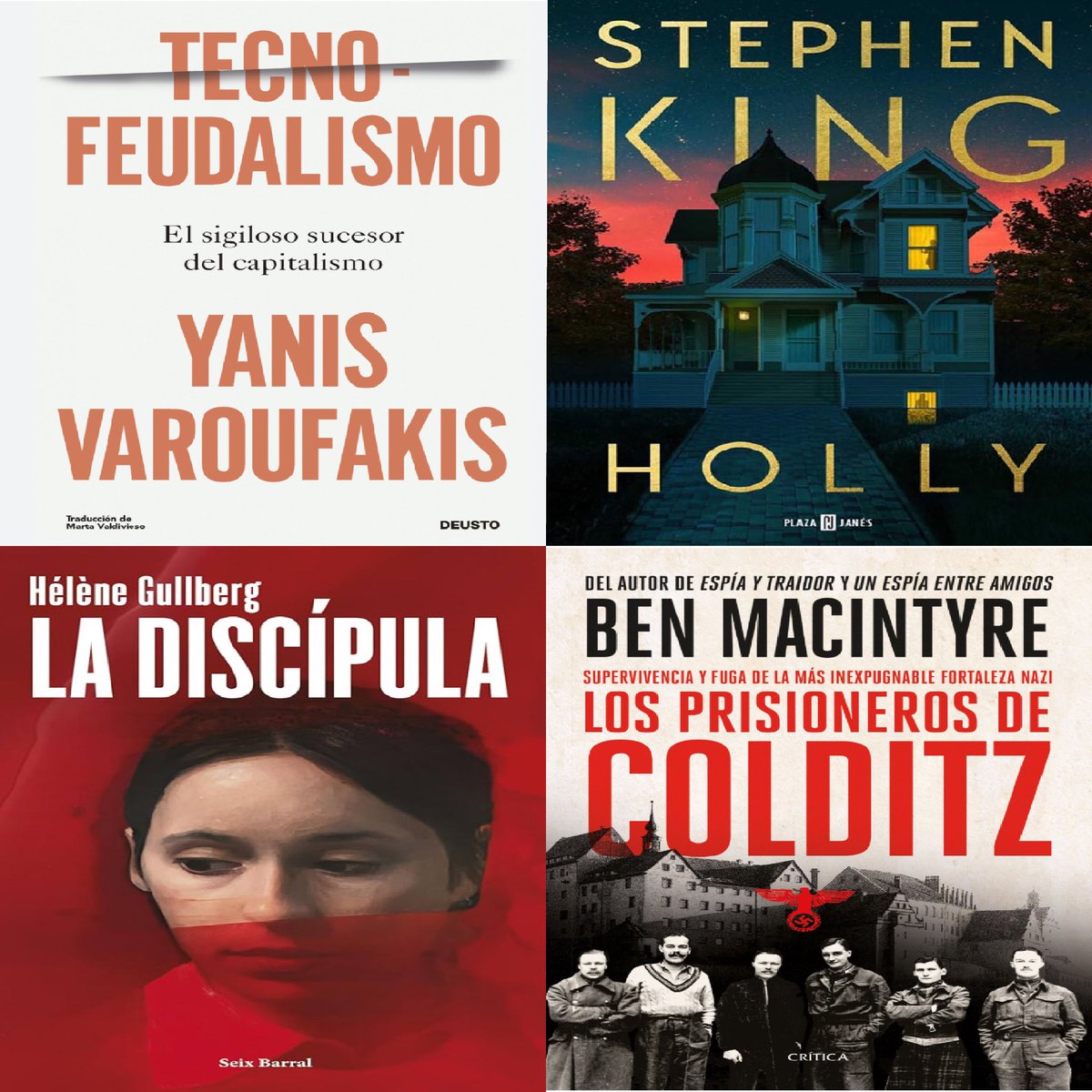 TheBookHunterEs's tweet photo. Mis lecturas vacacionales.
Dos ensayos + Dos novelas. https://t.co/6ZBdc3SR6P