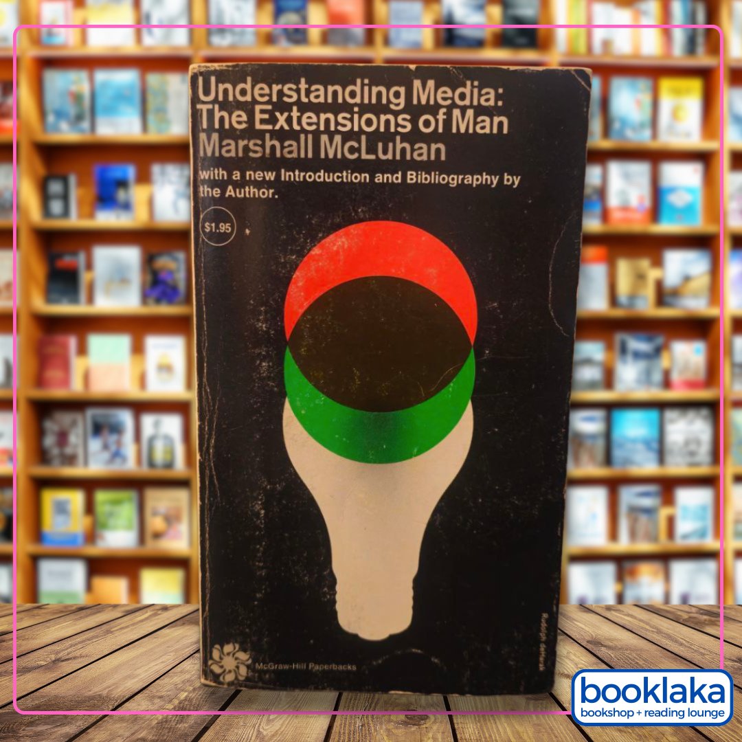 booklakaph's tweet image. War flashbacks to your comms theory class? 📚 A rare copy of Marshall McLuhan’s classic media studies masterpiece just landed on our shelves — the kind your prof swore you had to read. 👓 Grab your copy now before it’s gone!

#MarshallMcLuhan #MediaStudies #CommunicationTheory