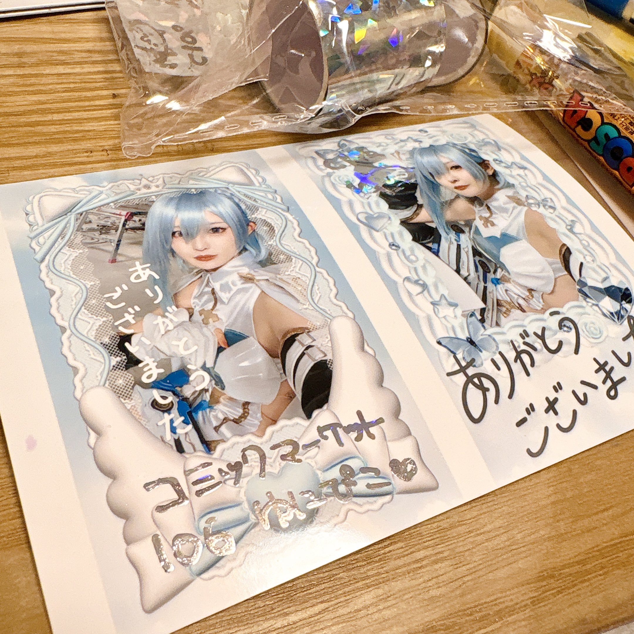 駿河メイチェキセット⑥ ゆにぴこ🦄C106土曜日東メ25a on X: 