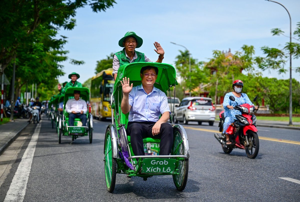 techsigninVN's tweet photo. Dịch vụ Grab Xích Lô được thiết kế với lộ trình giúp du khách khám phá khu vực kinh thành Huế và các địa điểm tham quan nội thành.
https://t.co/Bj8XTrLWaJ https://t.co/5sfQzGUol3
