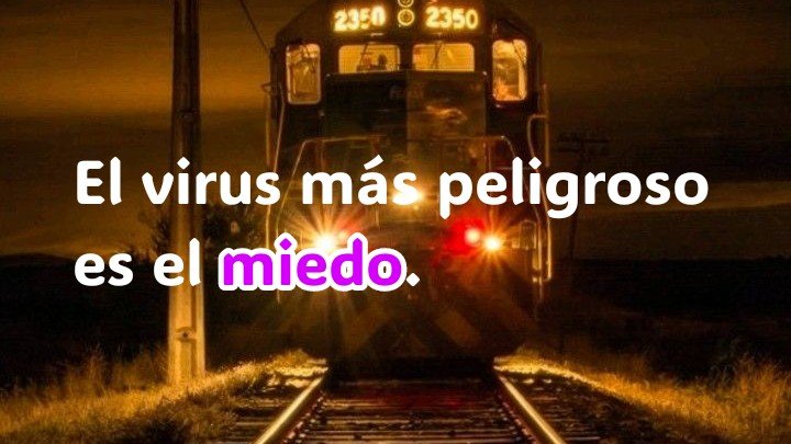 JimsPosts's tweet photo. El virus más peligroso es el miedo. #viralpost #BuenosDías #FelizVi https://t.co/P2IMVQg6Ei