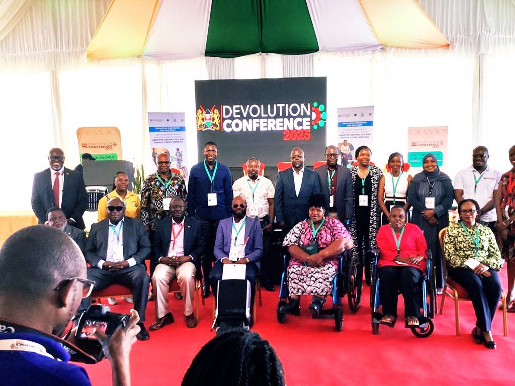 MOHMedServices's tweet image. At a side event by ATScale during #DevCon2025, PS Medical Services Dr. Ouma Oluga urged stronger action to end stigma and ensure all Kenyans who need assistive technology are mapped and supported.