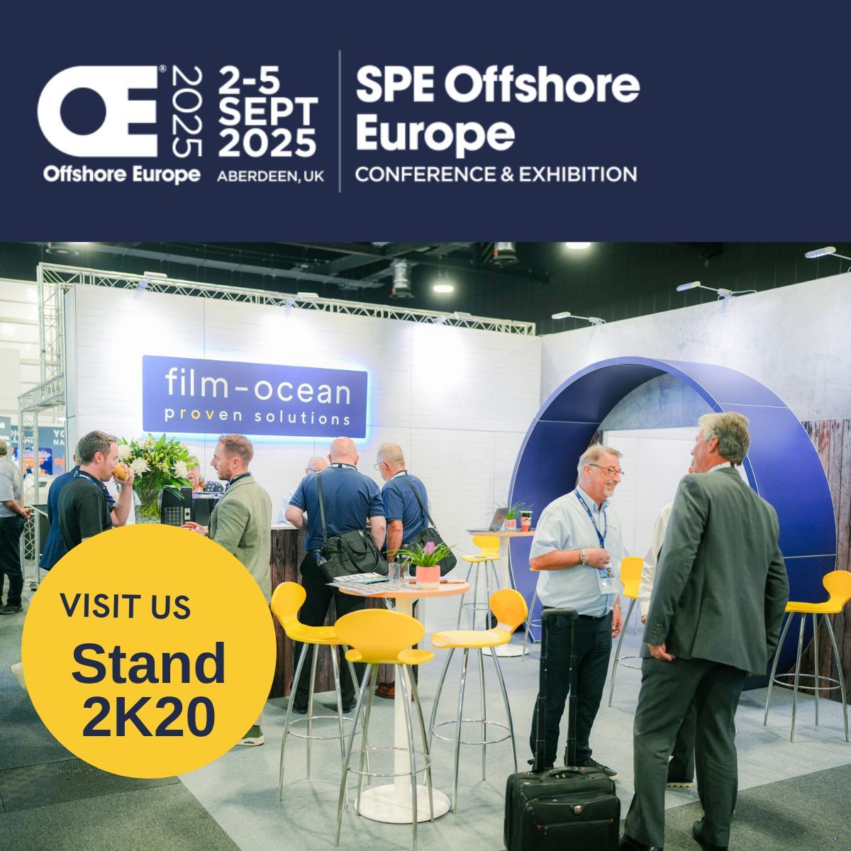 We’re heading to Offshore Europe 2025! Join Film-Ocean at P&amp;L Live, Aberdeen from 2–5 September. Hall 2, Stand 2K20

Explore our versatile range of ROVs – from high-definition Work Class solutions to agile Micro Class systems.

buff.ly/I6LbfSc 

#OE25 #FilmOcean #ROV
