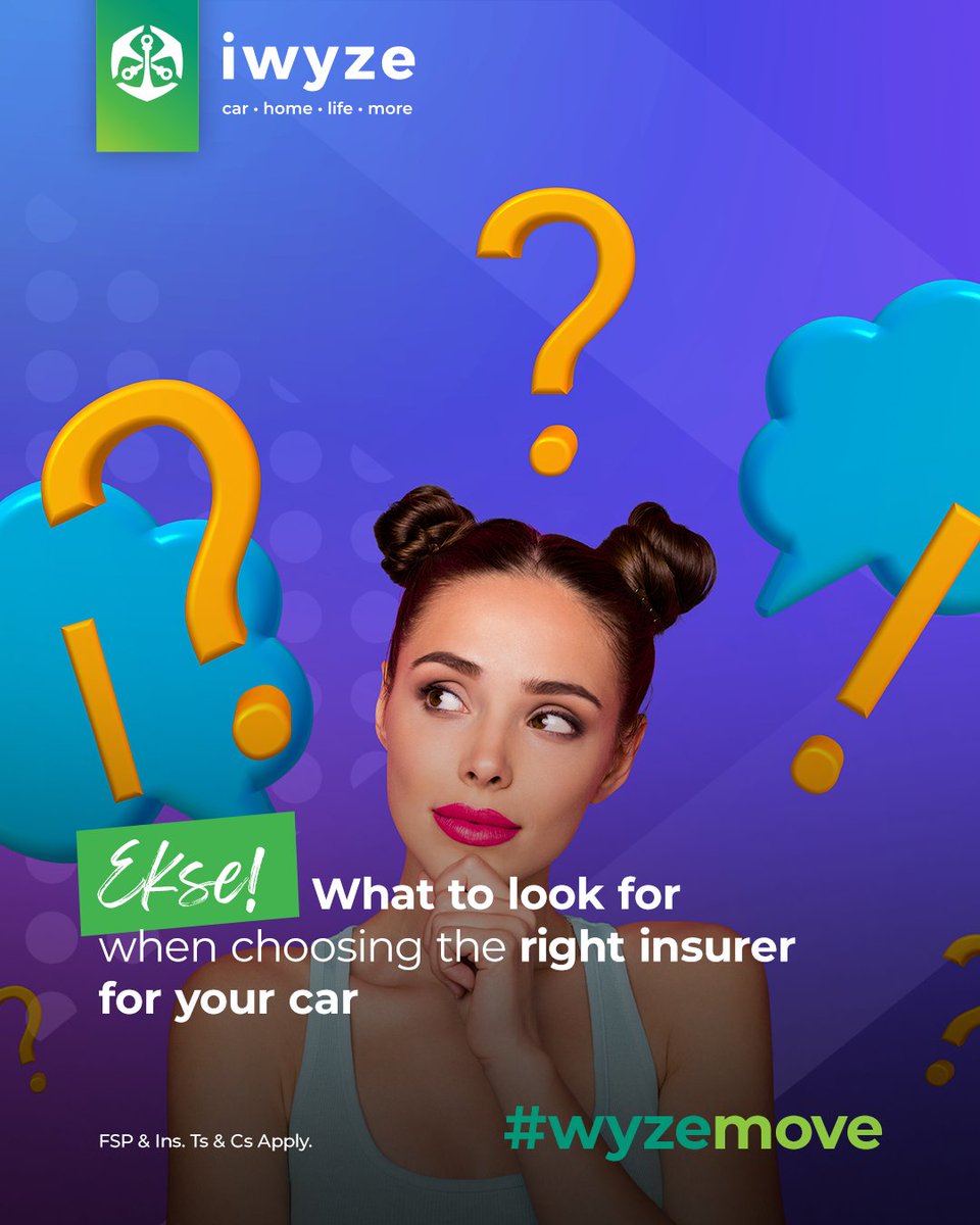 Choosing the right car insurer can feel overwhelming, but it doesn’t have to. From cover options to hidden fees, knowing what to look for can save you time, stress, and money. Read our blog for simple guidelines on picking the perfect car insurance: iwyze.co/4mj1zqu