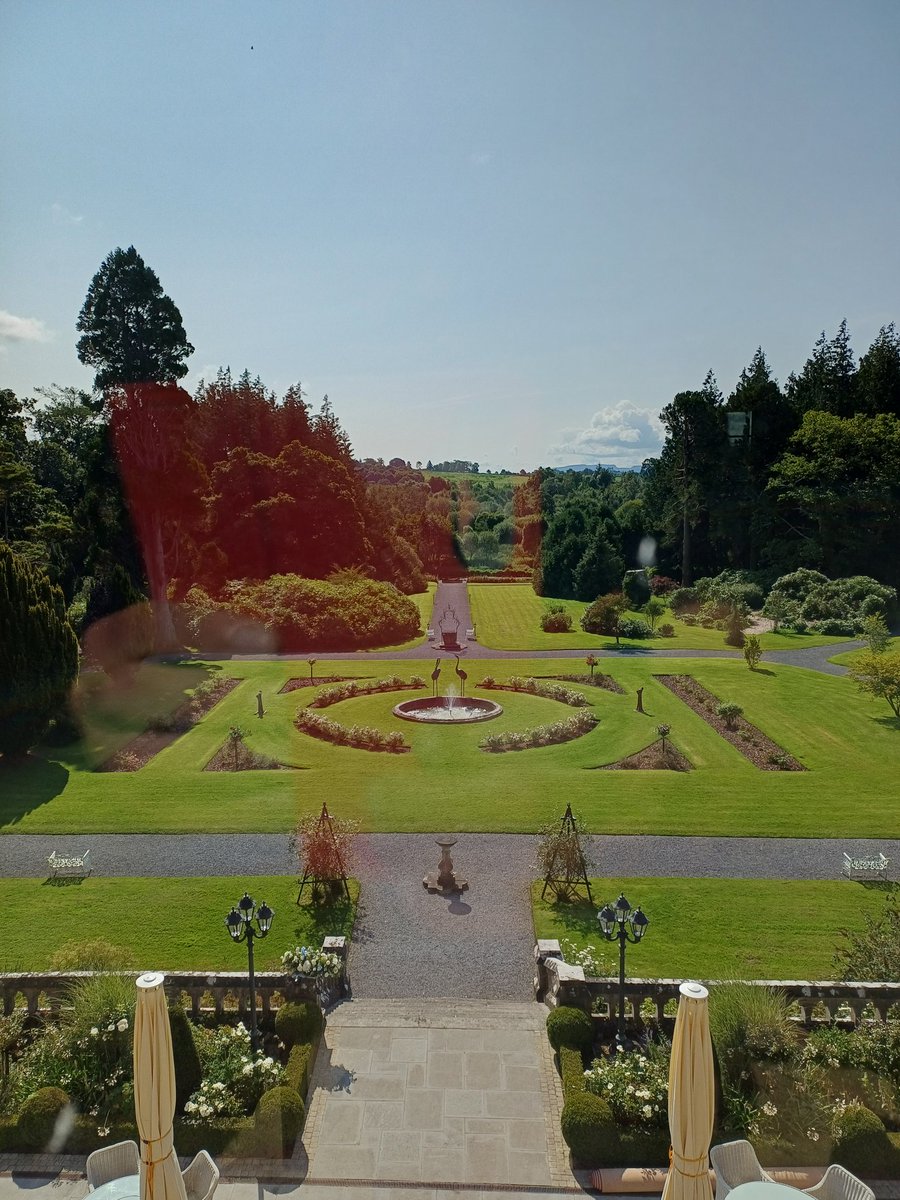 DavidThebeard's tweet image. Room with a view. The magnificent Markree Castle in Sligo!