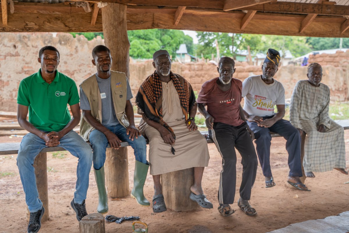ghwildlifesoc's tweet photo. 🌍 #FieldUpdates from the AfricElle Project, funded by @NABU_de
From mapping degraded lands to training 164 locals in leadership and natural resource management, we’re making steady progress.
📸 Swipe for scenes from the field!
#AfricElleProject https://t.co/ku52kqvXCq