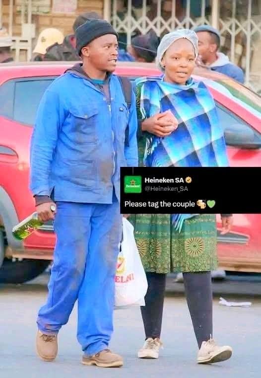 Heineken South Africa is looking for this couple they want to give them a special treat 👌