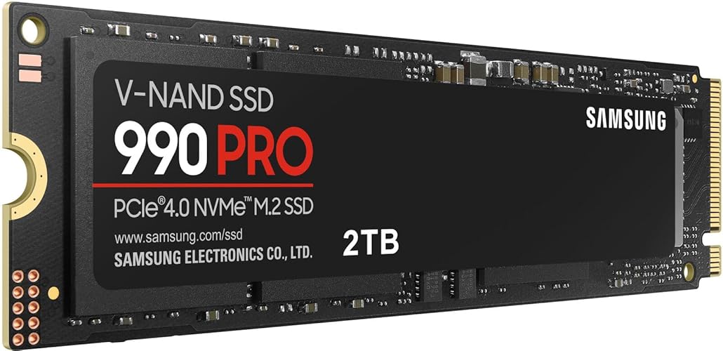 I just received SAMSUNG 990 PRO SSD 2TB PCIe Gen4 NVMe M.2 Internal Solid State Hard Drive, Upto 7,450MB/s, Fast Speed for Gaming Heat Control, Direct Storage and Memory Expansion, MZ-V9P2T0B/ from MrP via Throne. Thank you! throne.com/unknownorchid #Wishlist #Throne