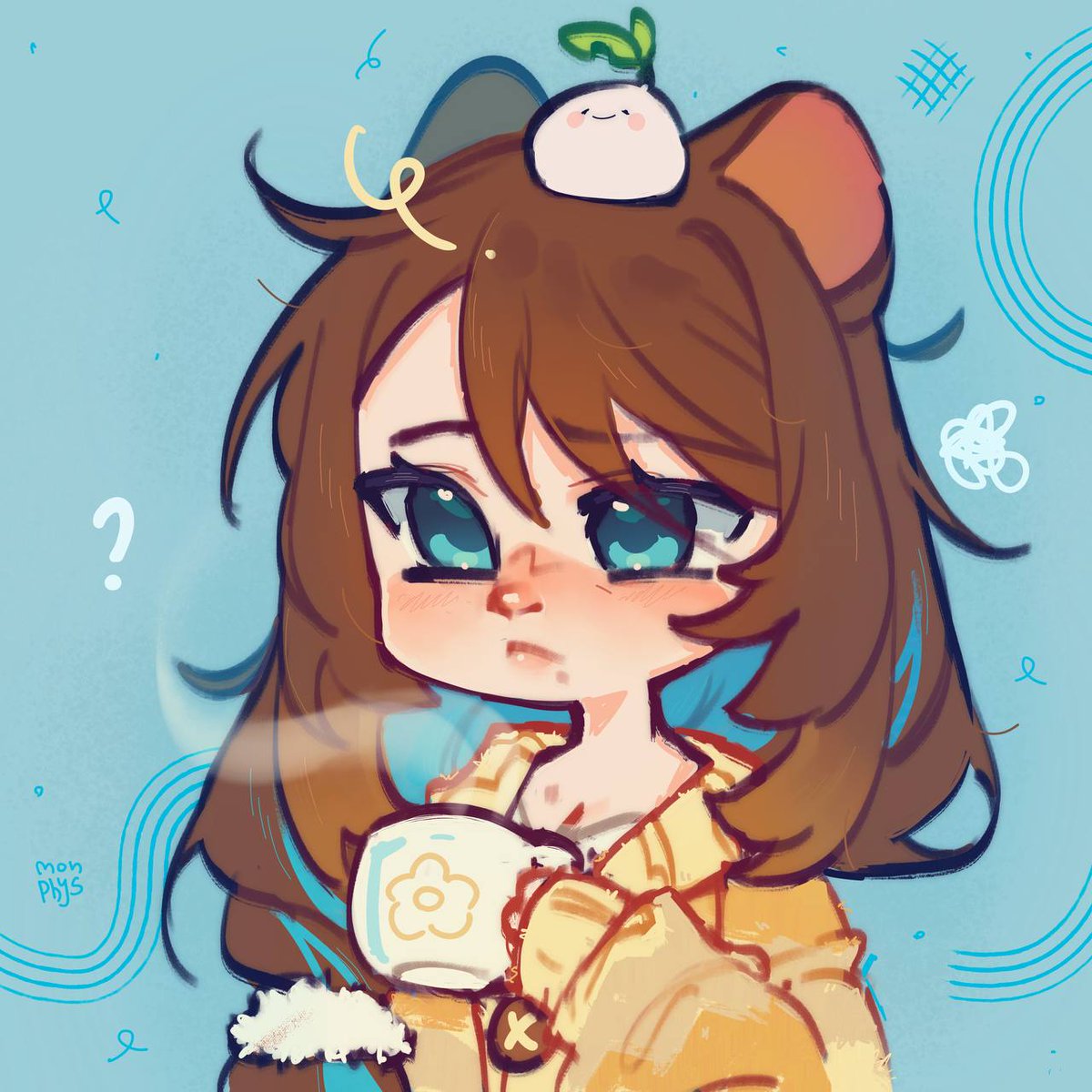 monphys's tweet image. I try my best to post arts, but postpartum hit me really hard (｡•́︿•̀｡)