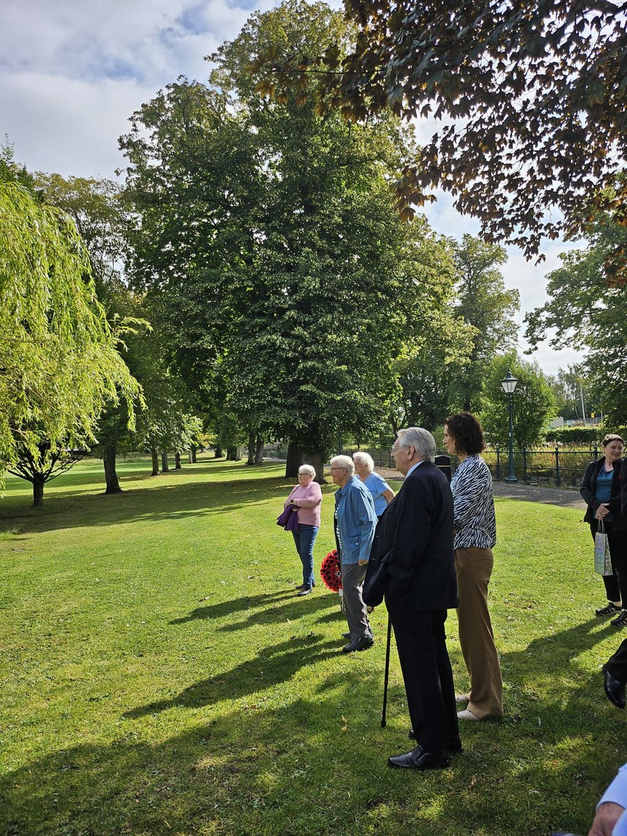 Today marks the 80th anniversary of VJ Day, commemorating the end of the Second World War and honouring all who served in Asia &amp; the Pacific.

I was privileged to join veterans from the Royal British Legion Scotland Cupar Branch to remember those who made the ultimate sacrifice.