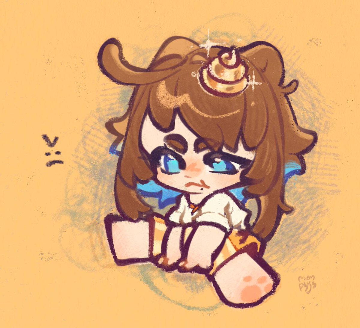 monphys's tweet image. I try my best to post arts, but postpartum hit me really hard (｡•́︿•̀｡)