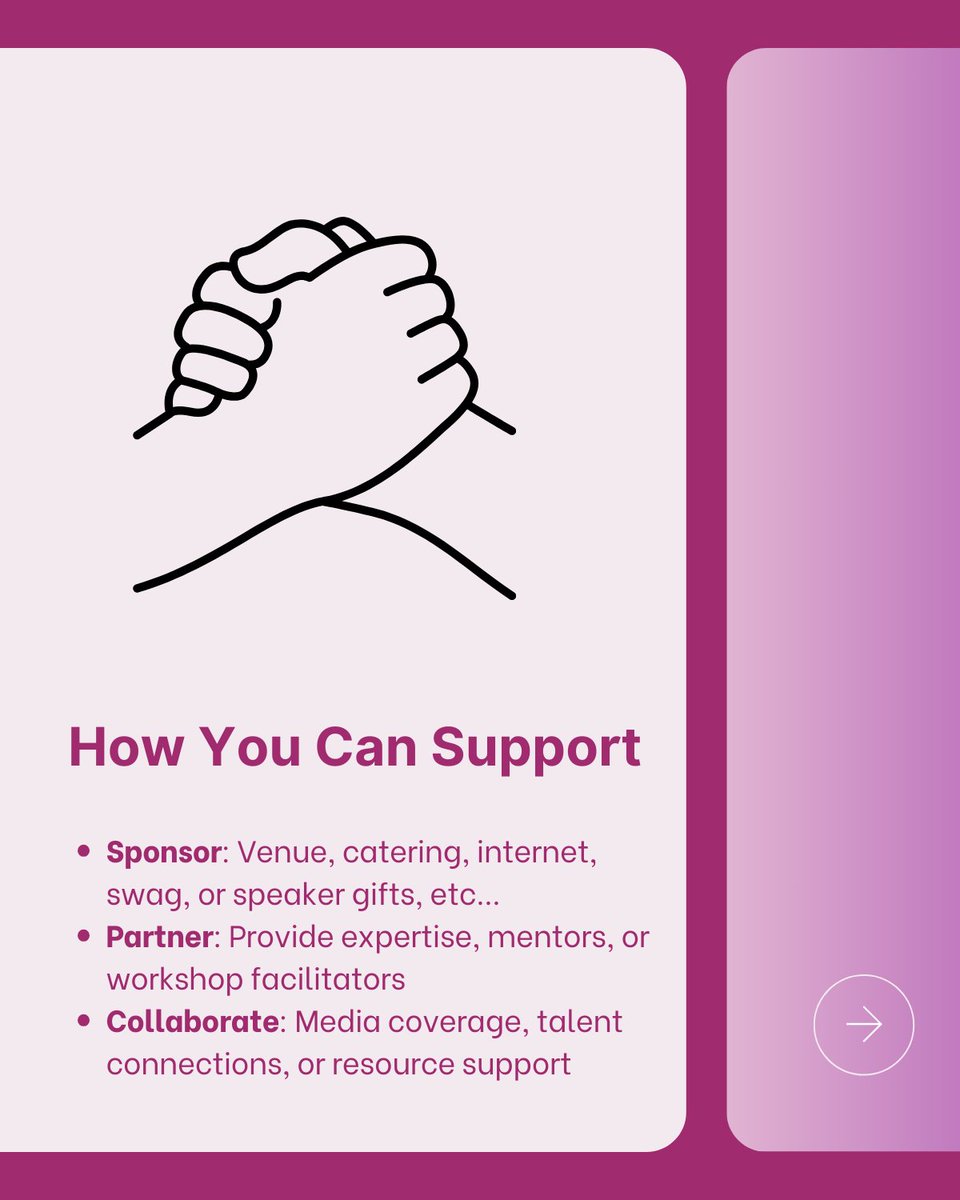 💡 Here’s why your brand should be part of it:
🔹 Be at the heart of Africa’s Silicon Savannah
🔹 Champion diversity, equity &amp; inclusion in tech
🔹 Connect with top talent and emerging leaders
🔹 Create real opportunities for women driving innovation

#TambuaWomenInTech #Kenya