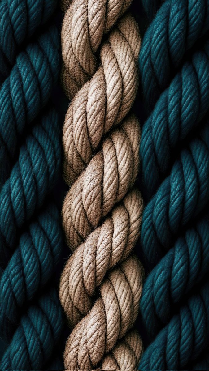 wavebatt's tweet photo. Knotted cords....load 4k https://t.co/o6DD3OUzq3