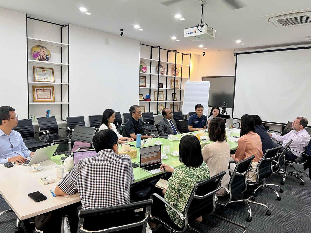 FAO Viet Nam (@faovietnam) on Twitter photo 🤝<a href="/FAOVietNam/">FAO Viet Nam</a> and WWF Viet Nam met today to discuss our collaboration! We're reviewing past projects and planning for future opportunities.
We look forward to leveraging our combined expertise to advance Viet Nam's progress toward achieving the SDGs. 🤝<a href="/FAOVietNam/">FAO Viet Nam</a> and WWF Viet Nam met today to discuss our collaboration! We're reviewing past projects and planning for future opportunities.
We look forward to leveraging our combined expertise to advance Viet Nam's progress toward achieving the SDGs.