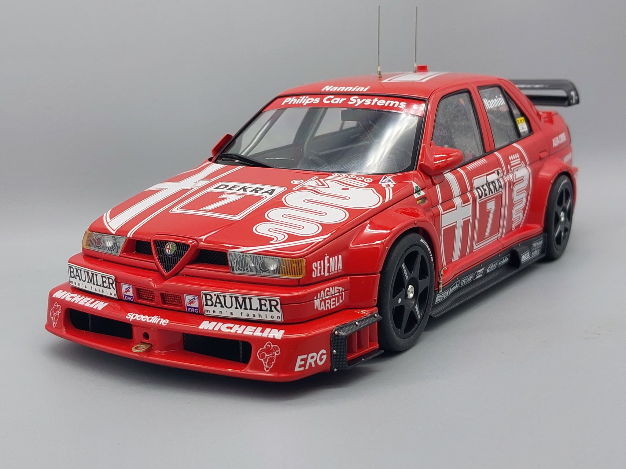 タミヤ　アルファロメオ　155 DTM タミヤ 1/24 スポーツカーシリーズ アルファロメオ 155 V6 TI