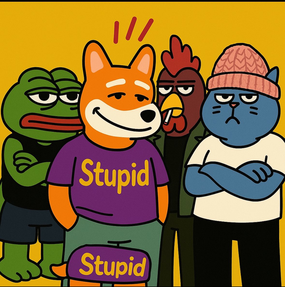 Still waiting? That’s $STUPID.

Stupid Inu isn’t here to ask — it’s here to move.

Whitelist shuts without warning.

🔗 stupidinusol.lol

w6iohhdC6zbq2DP1uwtmvXPJibbFroDnni1A222bonk

First in wins. Latecomers cope.

#STUPID