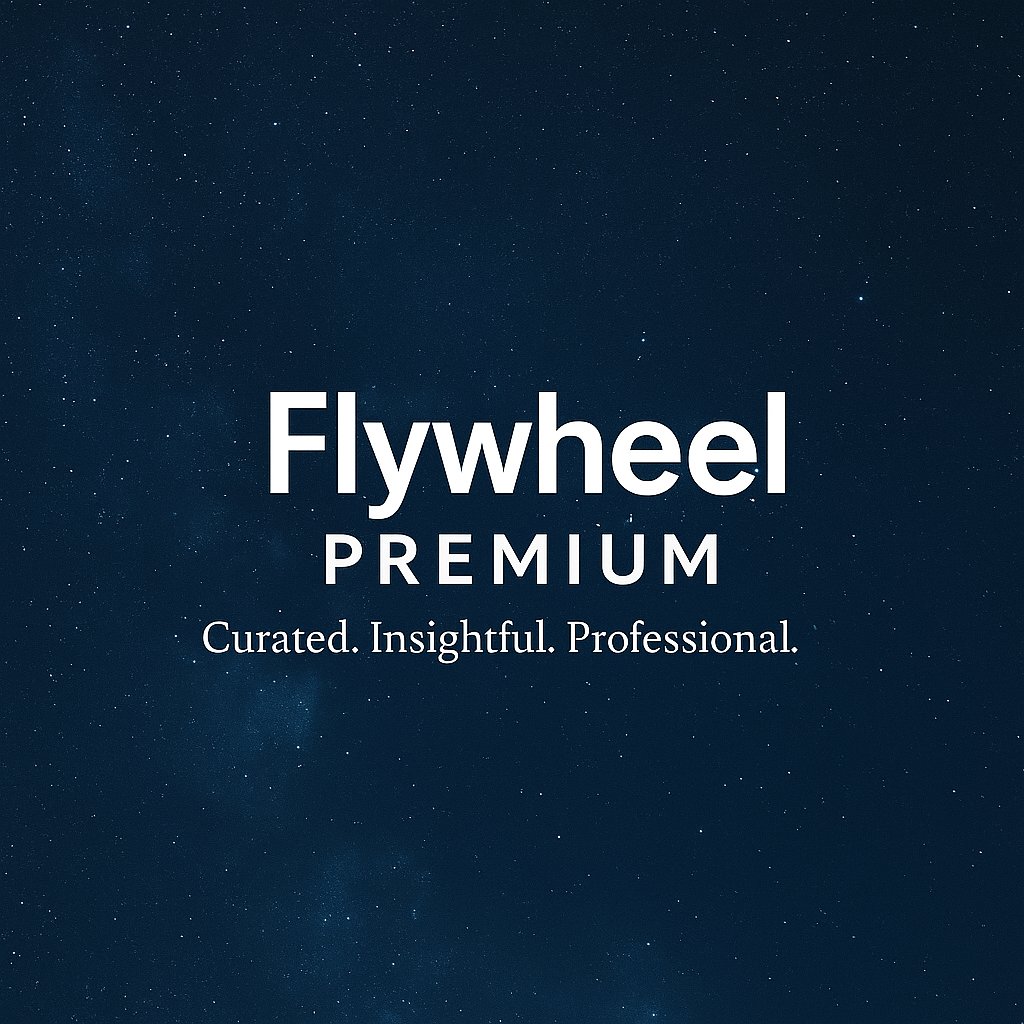 欢迎来到 Flywheel Premium

过去几年，AI让内容生产门槛无限降低，也让区块链和加密领域的“噪音”急剧上升——低质量搬运、矩阵互吹、AI 批量生成的“嘴撸”稿层出不穷，高质量的研究分析反而越来越难被看见。

我们相信，在这样的环境里，真正有价值的内容需要被保护和放大。

Flywheel Premium 在