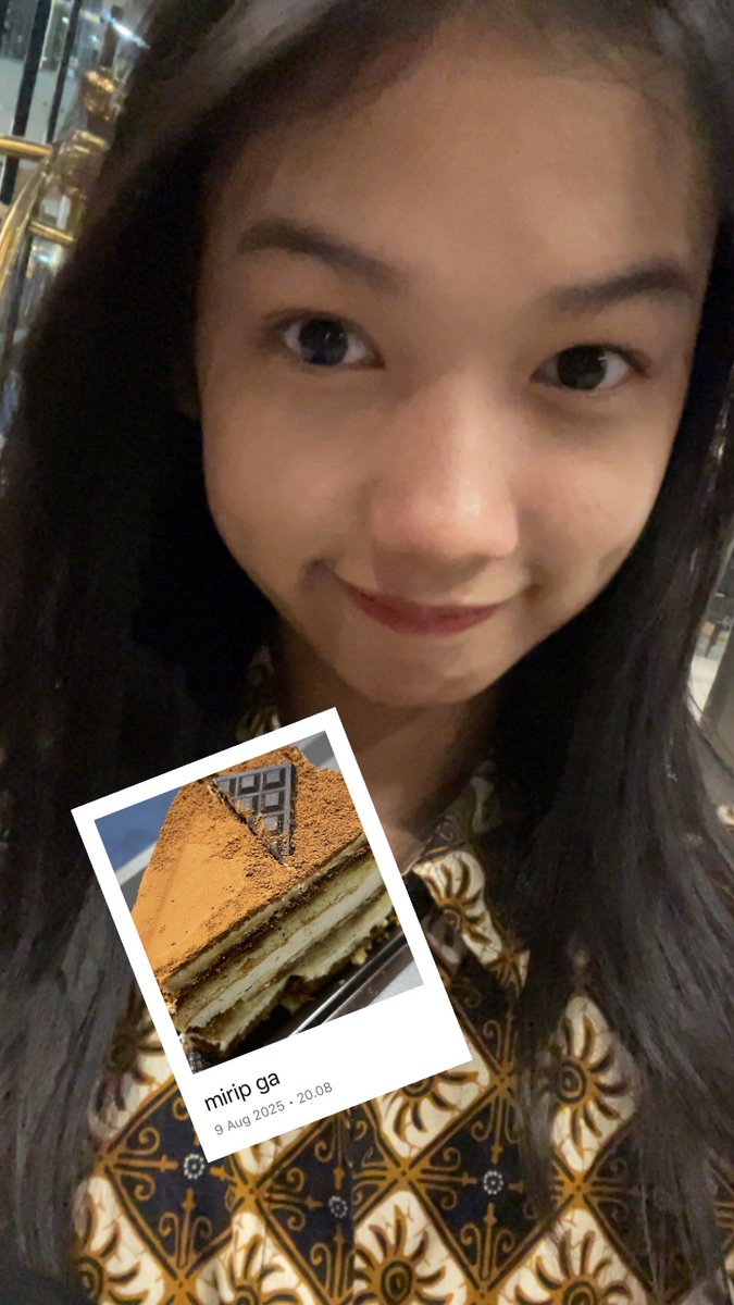 #Ekinyoubi merasa mirip tiramisu