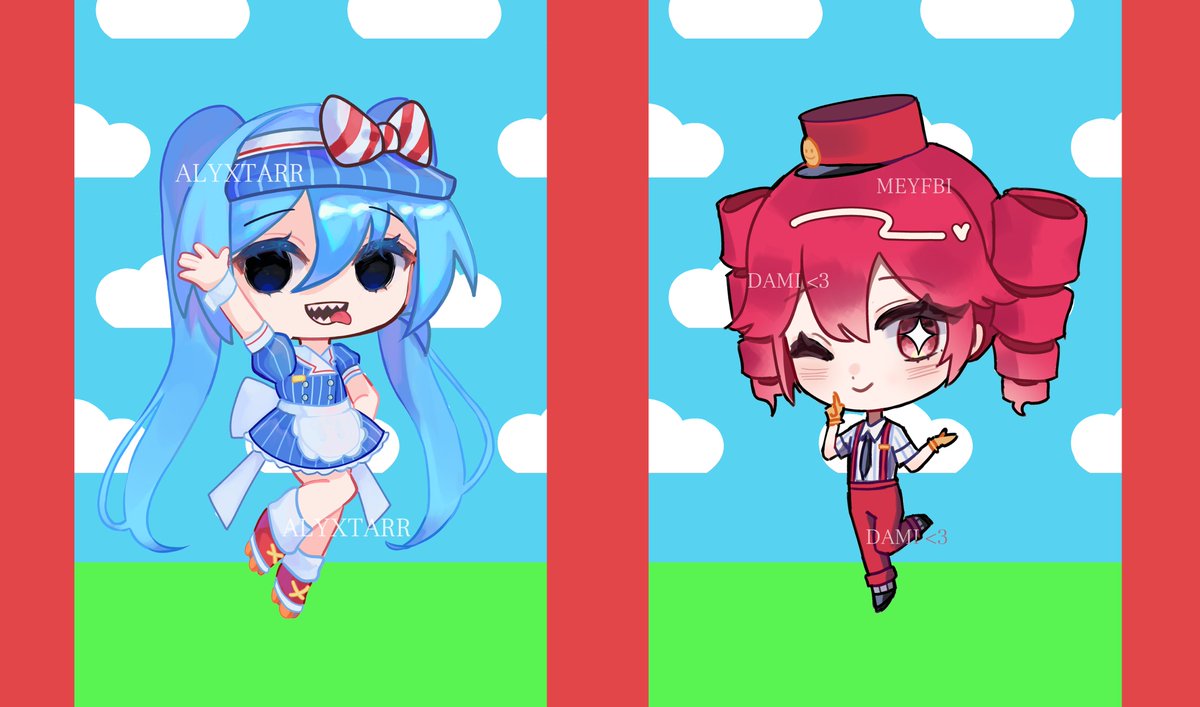 collab with <a href="/alyxtarr/">alyxtarr</a> 
teto art for my amazing boyfriend <3
#初音ミク #重音テト #メズマライザー #Mesmerizer