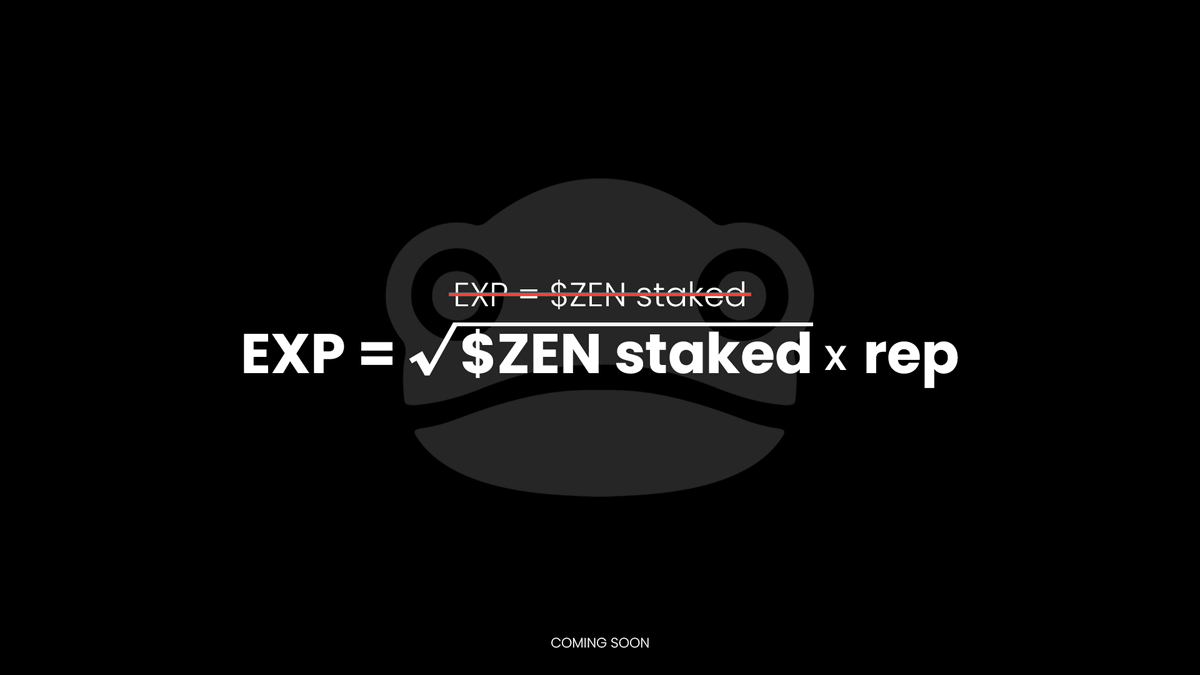 Nova is soon evolving. <a href="/zen_frogs/">ZenFrogs</a>... be ready.
Stay $ZEN AF 🐸