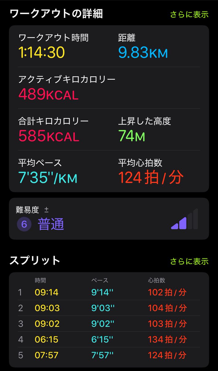 mttyrt's tweet photo. 30′walkからの、3′30″run-6′30″walkで健康づくり
※復帰はしません https://t.co/S98xojiOkq