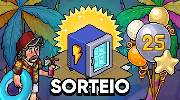Habbo News (@habbonews_k) on Twitter photo 🔴 Sorteio valendo o mobi Frigobar JääBoost! 🎁
Regras para participar:
⭐️ Siga a <a href="/HabboNews_k/">Habbo News</a>
⭐️ Curtir e Repostar essa publicação
⭐️ Responda a essa publicação com uma memória habbo sua (em imagem) com a hashtag #Habbo25
Resultado no dia 20/08, serão 5 vencedores! 🔴 Sorteio valendo o mobi Frigobar JääBoost! 🎁
Regras para participar:
⭐️ Siga a <a href="/HabboNews_k/">Habbo News</a>
⭐️ Curtir e Repostar essa publicação
⭐️ Responda a essa publicação com uma memória habbo sua (em imagem) com a hashtag #Habbo25
Resultado no dia 20/08, serão 5 vencedores!