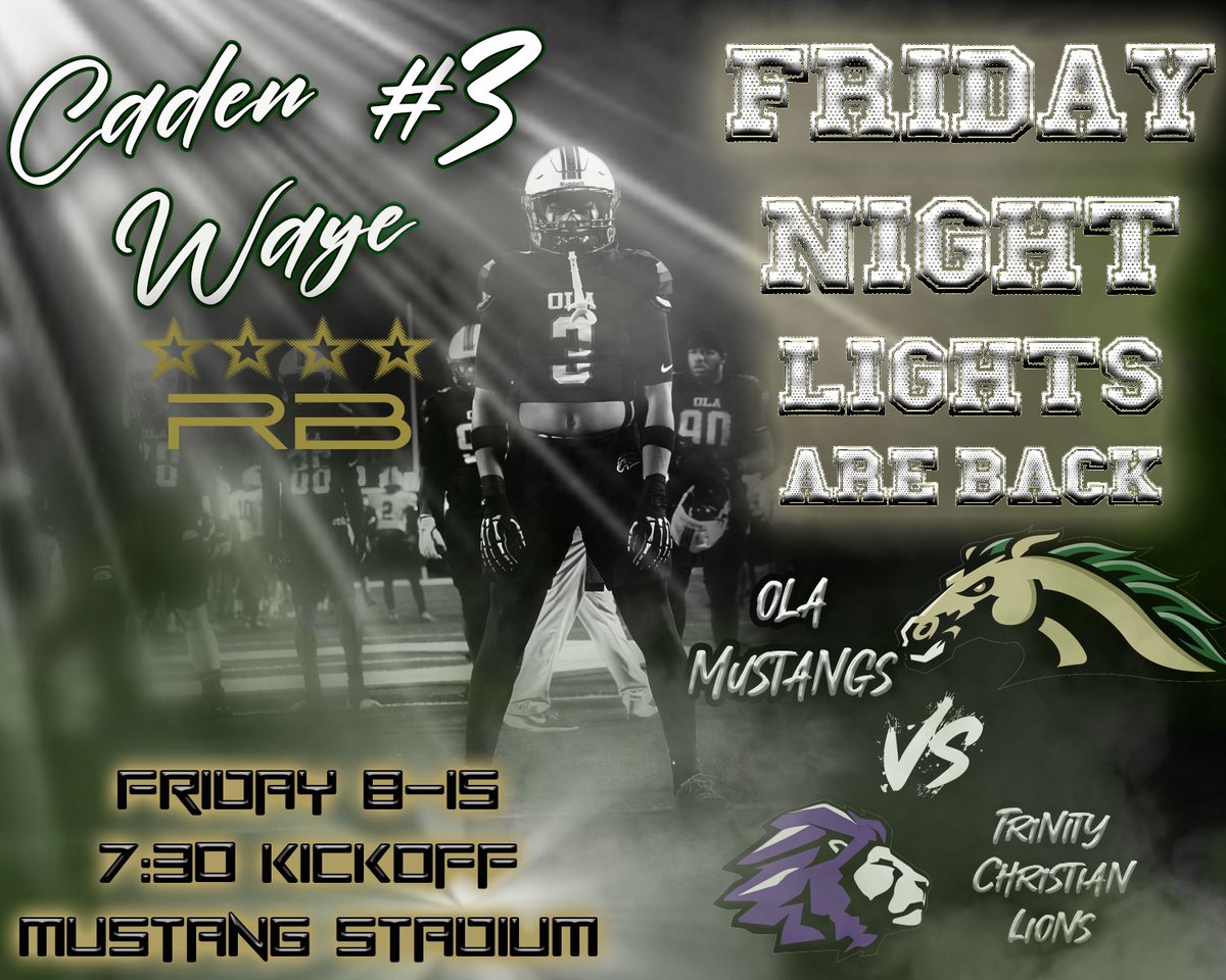 #GameDay #EarnedNotGiven #OlaFootball