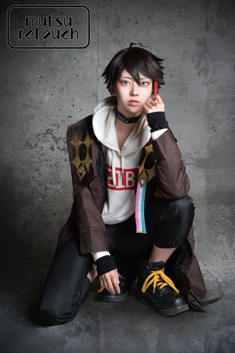 デザイン・レタッチしました🙋 

モデル：<a href="/itms139/">いた飯</a>
📷：<a href="/MasahiroOku/">MasahirO</a>

初めましてで自由にレタッチさせてほしいも大概あつかましいのに、当日の撮影でも指示厨のわたしに笑顔で応えてくれたいた飯さん神かな…？

#mutsu_retouch
#コスプレイヤーさんと繋がりたい
#被写体さんと繋がりたい