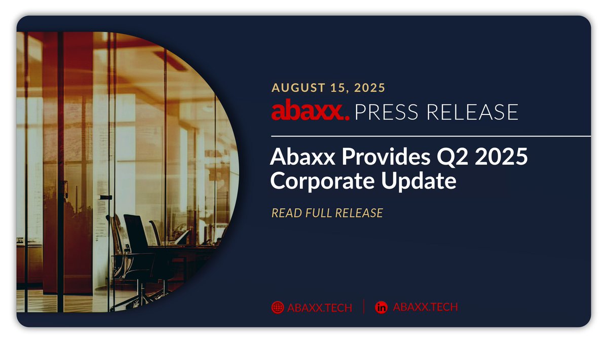 abaxx_tech's tweet photo. Abaxx Provides Corporate Update 

The recap covers new contract development, first commercial use case for ID++, China-focused commercial engagement, the formation of @Abaxx_Spot &amp; post-quarter volume growth in #gold &amp; #LNG futures on @Abaxx_Exchange

https://t.co/GWyuqAJ5zH https://t.co/xU8axSZ2E2