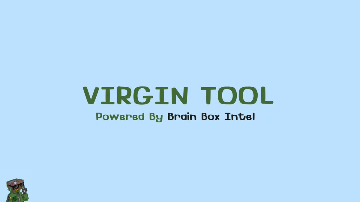 Virgin (@virgintool) on Twitter photo Henlo
We Are Still Offering 30 Days Free Trial For Virgin
Interested Projects Or Communities Should Open A Ticket In The <a href="/brainboxintel/">Brain Box Intel</a> Discord
Links Below Henlo
We Are Still Offering 30 Days Free Trial For Virgin
Interested Projects Or Communities Should Open A Ticket In The <a href="/brainboxintel/">Brain Box Intel</a> Discord
Links Below