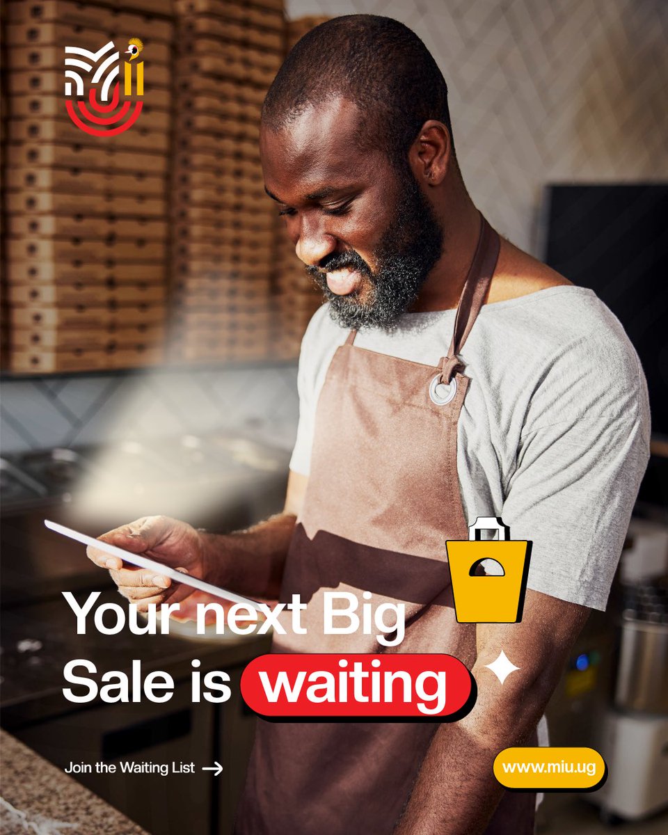 Atiluk (@atiluk_1) on Twitter photo Your next breakthrough sale isn’t on the way—it’s already here, waiting for you to claim it.
Be among the first to seize the opportunity.
Sign up today: miu.ug
#MadeInUganda
#MIU <a href="/ugandanmade256/">Made In Uganda</a> Your next breakthrough sale isn’t on the way—it’s already here, waiting for you to claim it.
Be among the first to seize the opportunity.
Sign up today: miu.ug
#MadeInUganda
#MIU <a href="/ugandanmade256/">Made In Uganda</a>
