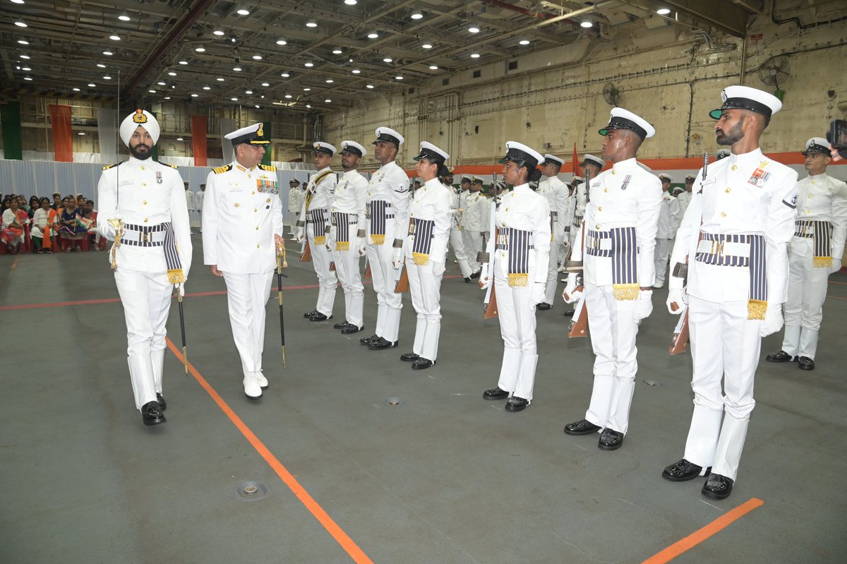 IN_Vikramaditya's tweet image. Adamya Veer Surya… Vikramaditya Vikramaditya…
Team #Vikramaditya proudly joins the nation in celebrating the 79th #IndependenceDay, reaffirming our unwavering commitment to our solemn duty.
Bharat Mata ki…Jai
#SwordArm
#IN_WNC
#IndianNavy
#79YearsOfFreedom #NationFirstAlways