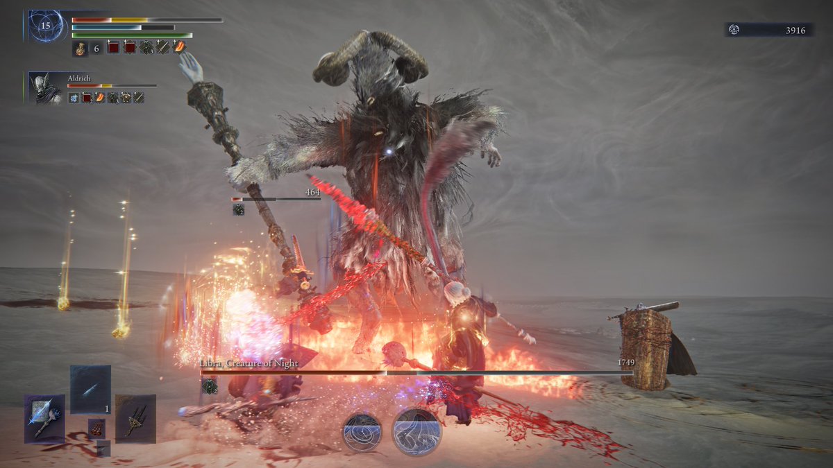 executorbushi's tweet image. Oh no. Its the Bell-bearing Wylder.