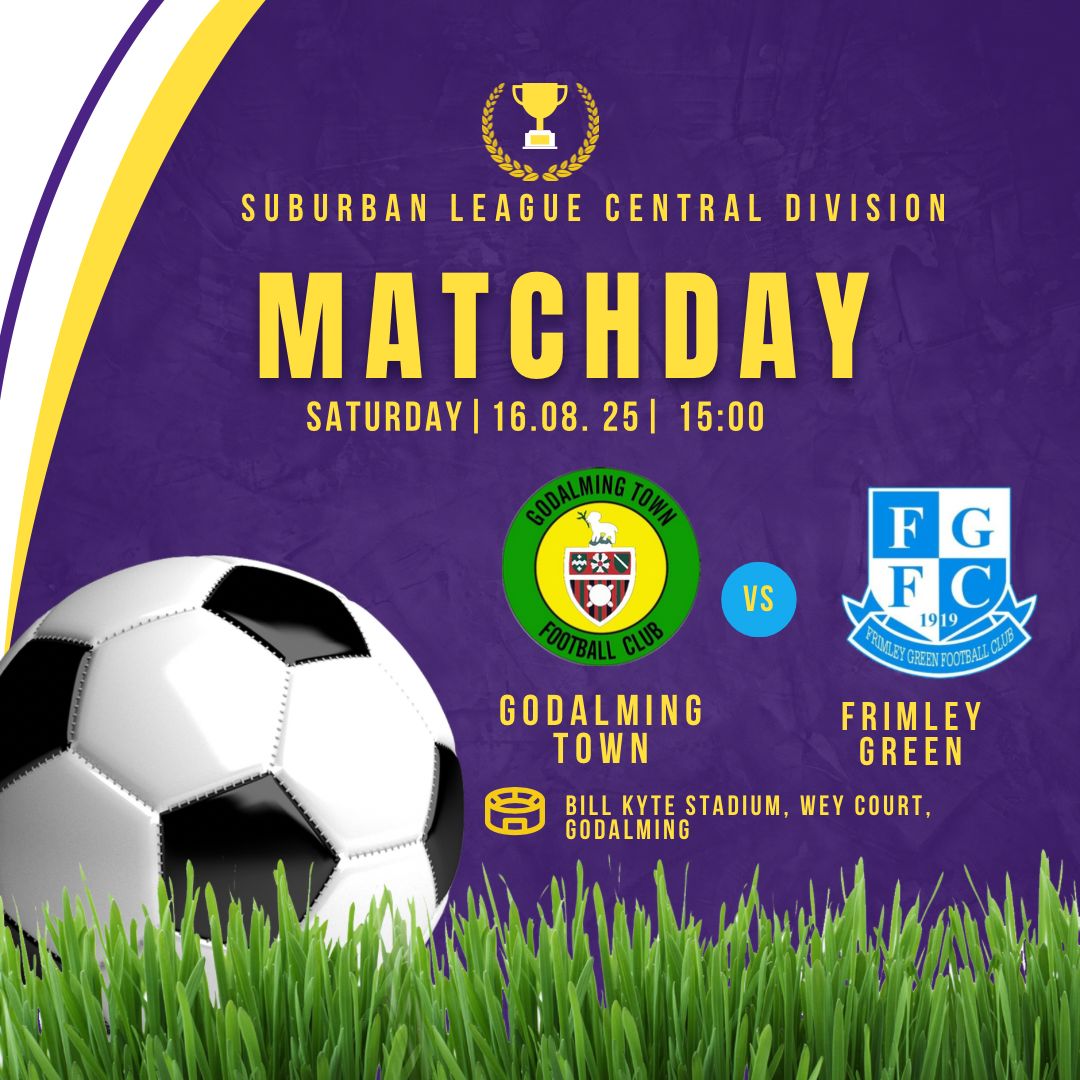 Godalming Town FC (@godalmingtown) on Twitter photo ⚽️ 𝑼23 𝑭𝒊𝒓𝒔𝒕 𝑮𝒂𝒎𝒆 𝑶𝒇 𝑻𝒉𝒆 𝑺𝒆𝒂𝒔𝒐𝒏 ⚽️
Tomorrow we welcome <a href="/official_FGFC/">Frimley Green FC</a> Reserves to The Bill Kyte Stadium. Kick off 3pm.
If you arent travelling to see the first team then the lads would really appreciate your support. Teabar and bar will be open. COYGs ⚽️ 𝑼23 𝑭𝒊𝒓𝒔𝒕 𝑮𝒂𝒎𝒆 𝑶𝒇 𝑻𝒉𝒆 𝑺𝒆𝒂𝒔𝒐𝒏 ⚽️
Tomorrow we welcome <a href="/official_FGFC/">Frimley Green FC</a> Reserves to The Bill Kyte Stadium. Kick off 3pm.
If you arent travelling to see the first team then the lads would really appreciate your support. Teabar and bar will be open. COYGs