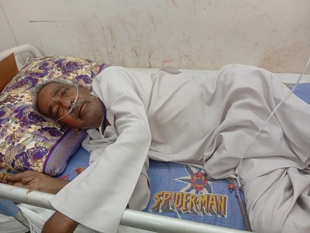 وائس فار بلوچ مسنگ پرسنز کے وائس چیئرمین ماما قدیر کی طبیعت ناساز، آج تشویشناک حالت میں جناح ہسپتال کراچی  منتقل، اللہ اسے اچھی صحت اور جلد صحت یاب کرے۔ ساجد ترین ایڈووکیٹ