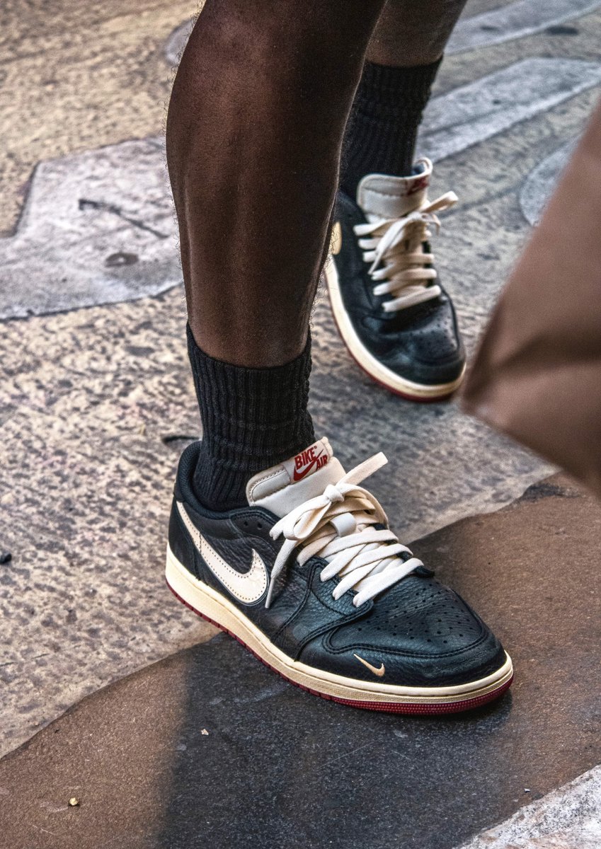 jordan 1 low new beginnings on feet